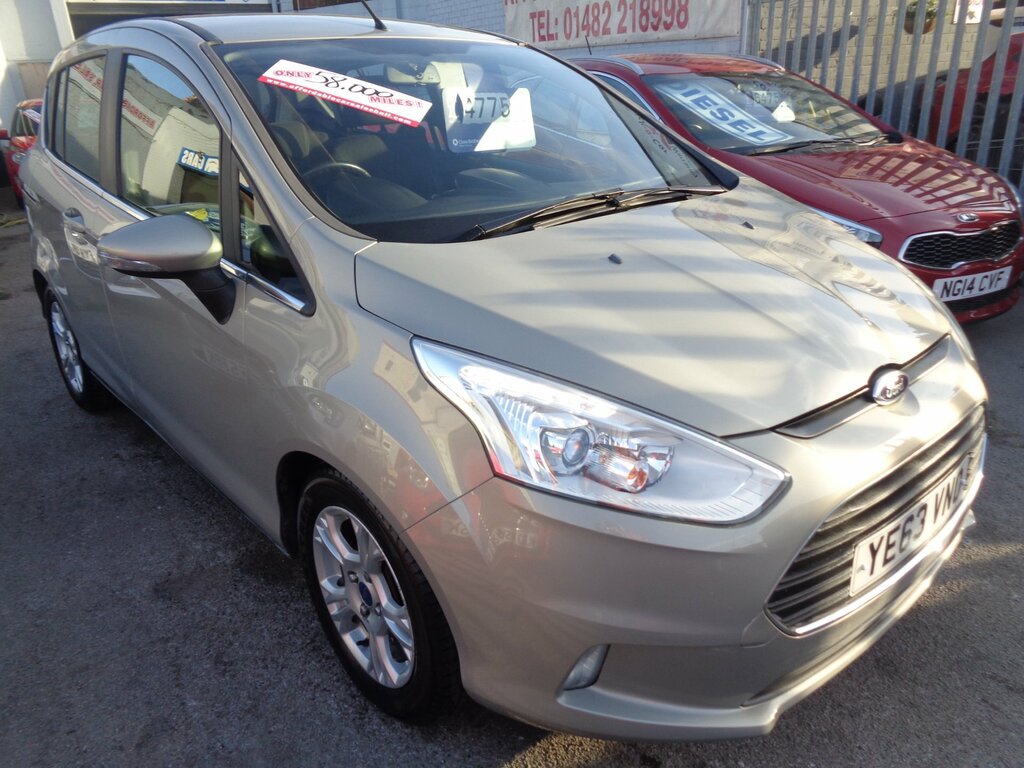 Ford B-Max 1.4 Zetec Mpv Euro 5 90 Ps Ye6 Silver