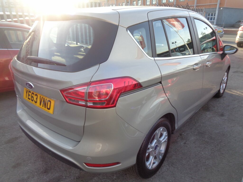 Ford B-Max 1.4 Zetec Mpv Euro 5 90 Ps Ye6 YE63VNO Silver #4