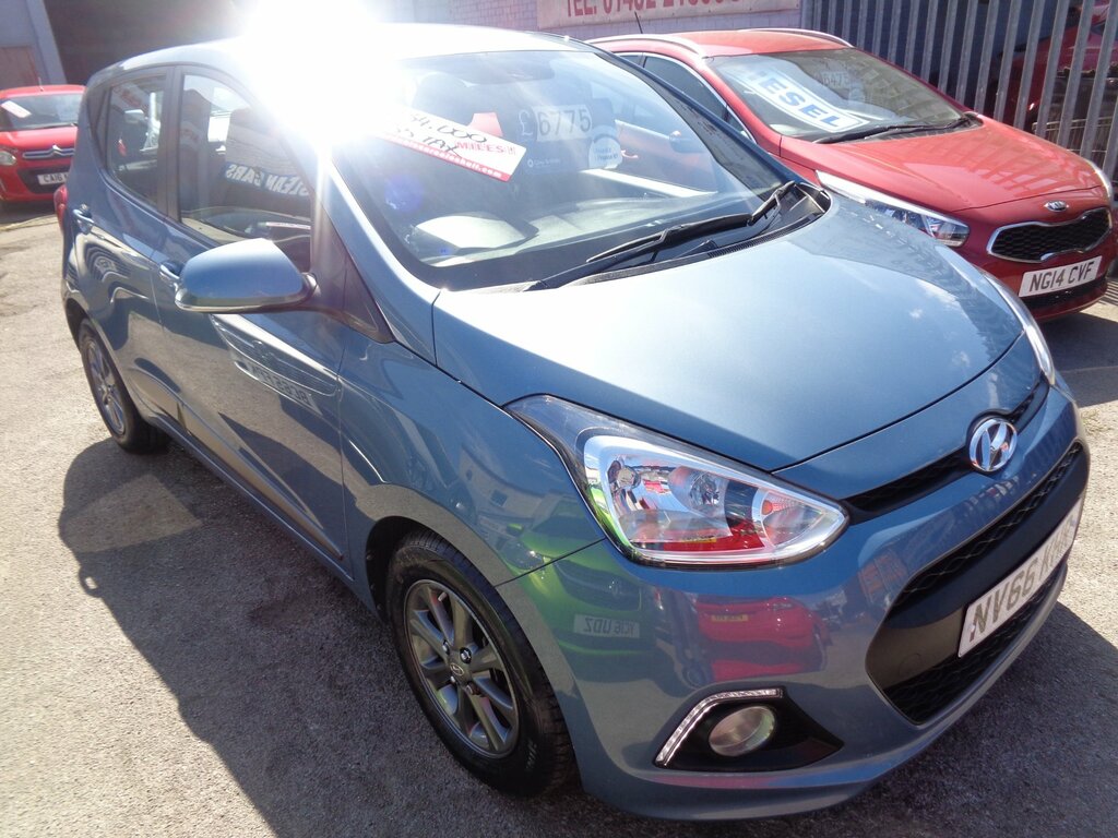 Hyundai I10 1.2 Premium Hatchback Euro 5 87 Blue