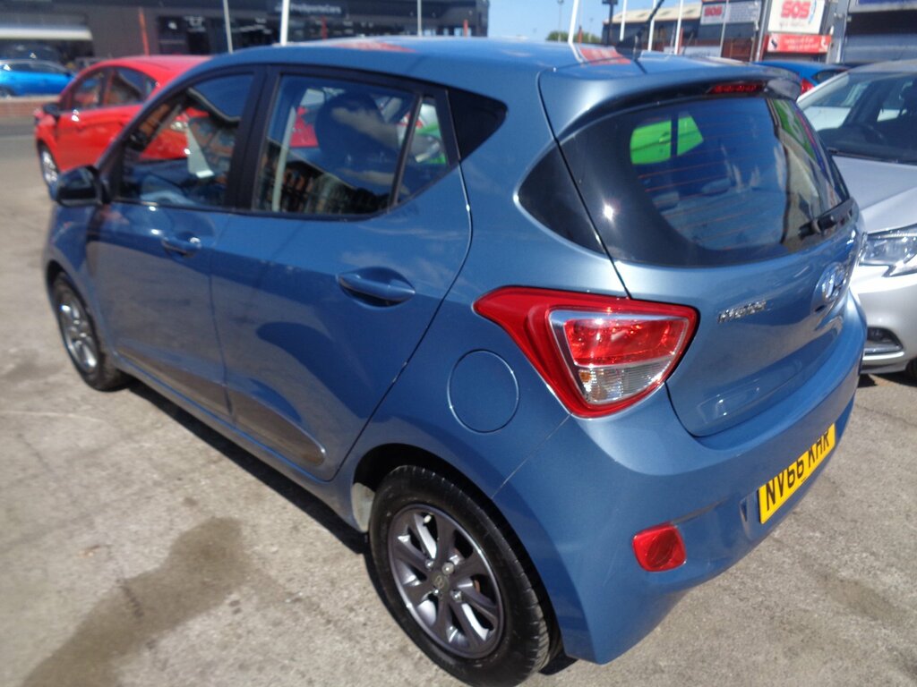 Hyundai I10 1.2 Premium Hatchback Euro 5 87 Blue #3
