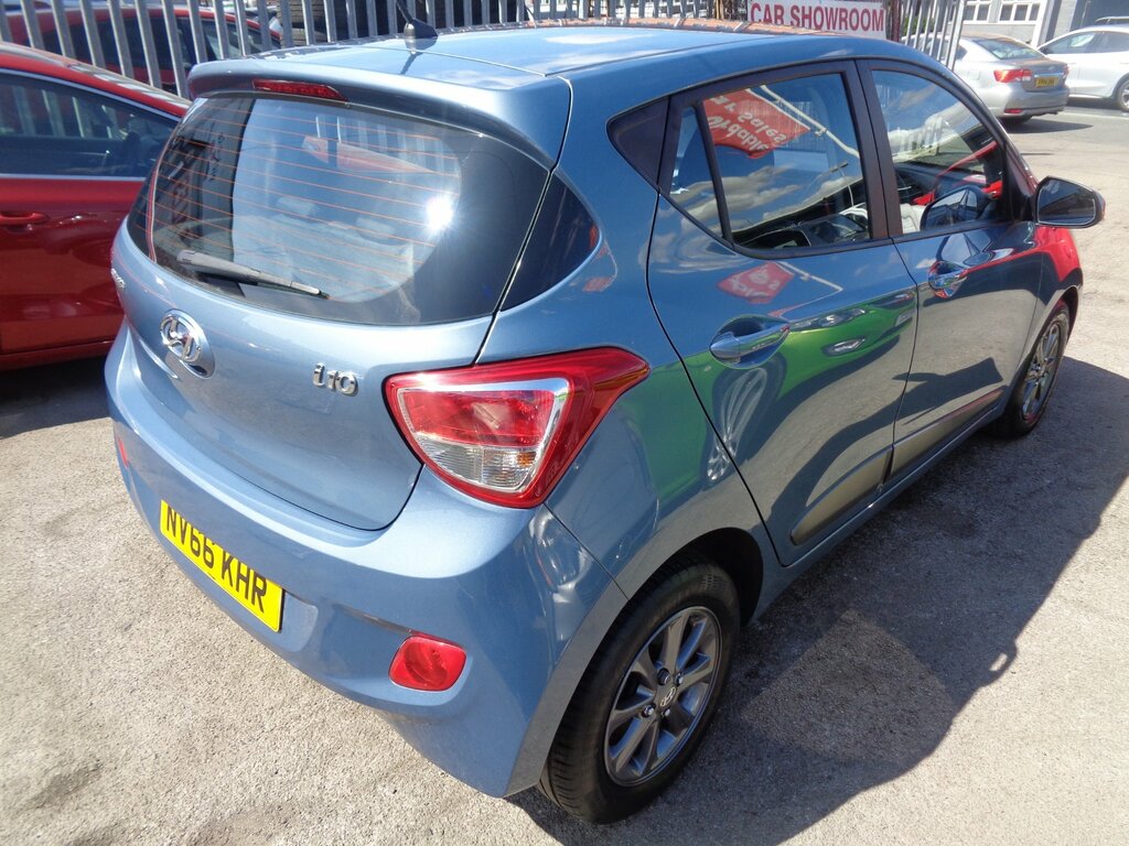Hyundai I10 1.2 Premium Hatchback Euro 5 87 Blue #4