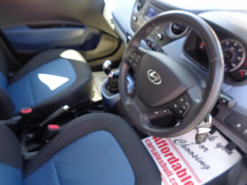 Hyundai I10 1.2 Premium Hatchback Euro 5 87 Blue #6