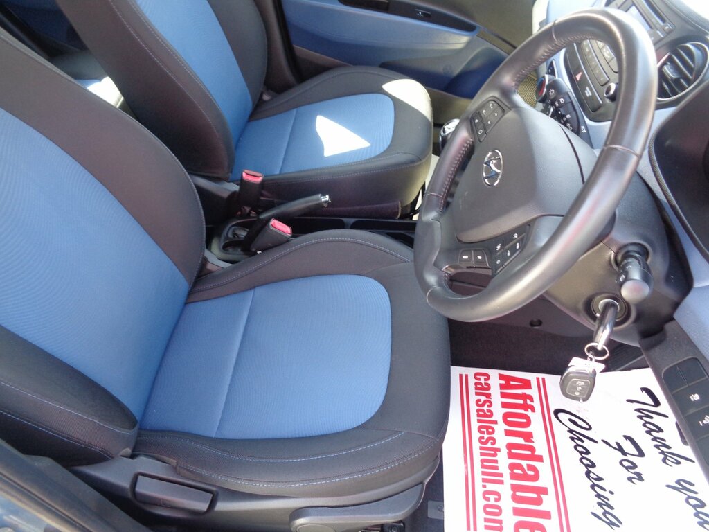 Hyundai I10 1.2 Premium Hatchback Euro 5 87 Blue #5