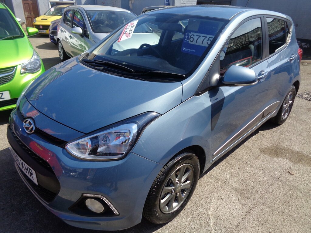 Hyundai I10 1.2 Premium Hatchback Euro 5 87 Blue #2