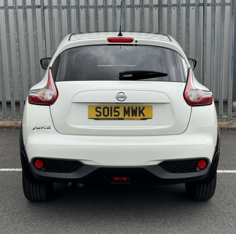 Nissan Juke 1.2 Dig-t Acenta Premium White #6