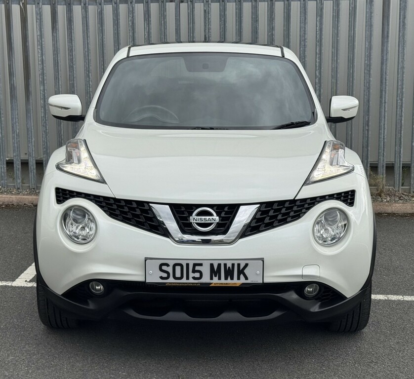 Nissan Juke 1.2 Dig-t Acenta Premium White #3