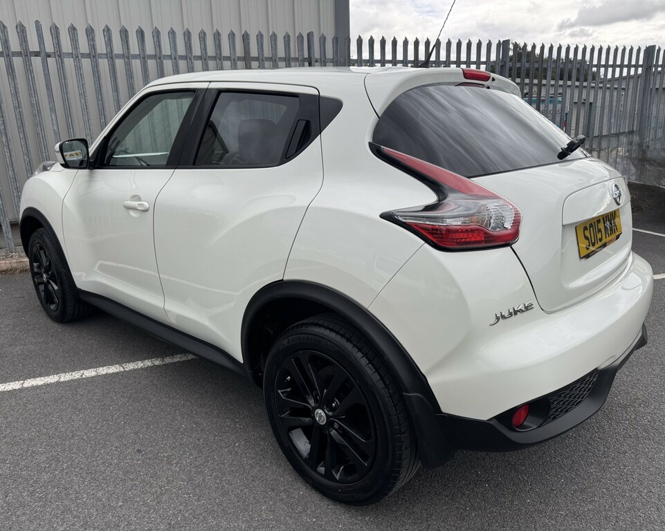 Nissan Juke 1.2 Dig-t Acenta Premium White #4