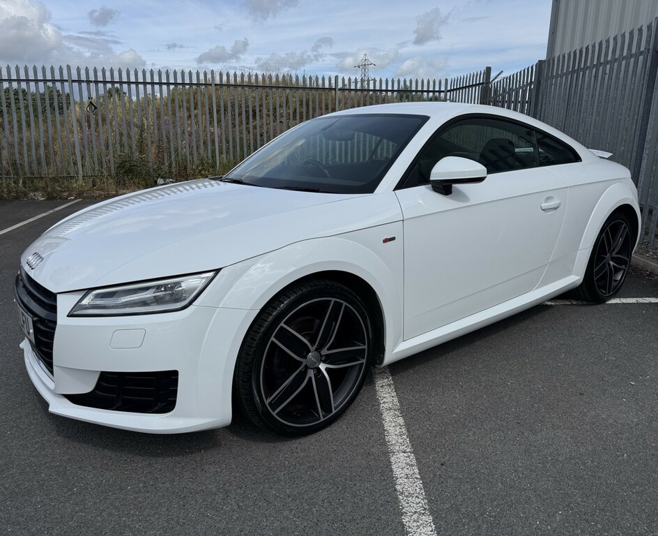 Audi TT 1.8 Tfsi Sport White #2