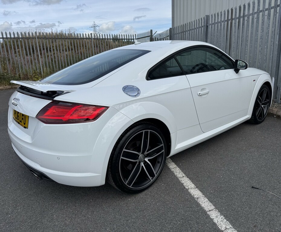 Audi TT 1.8 Tfsi Sport White #5