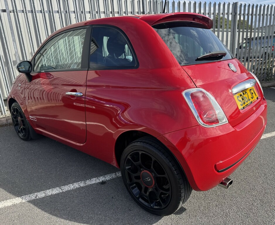 Fiat 500 Street 1.2 Red #4