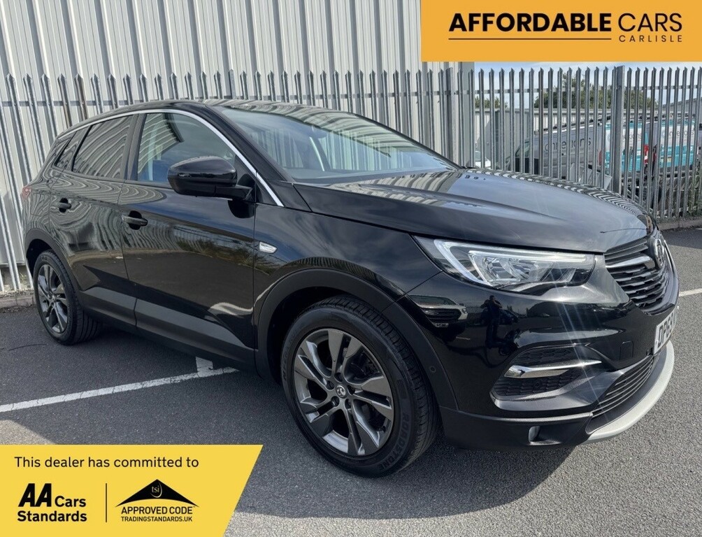 Vauxhall Grandland X 1.2 Turbo Sri Nav Black