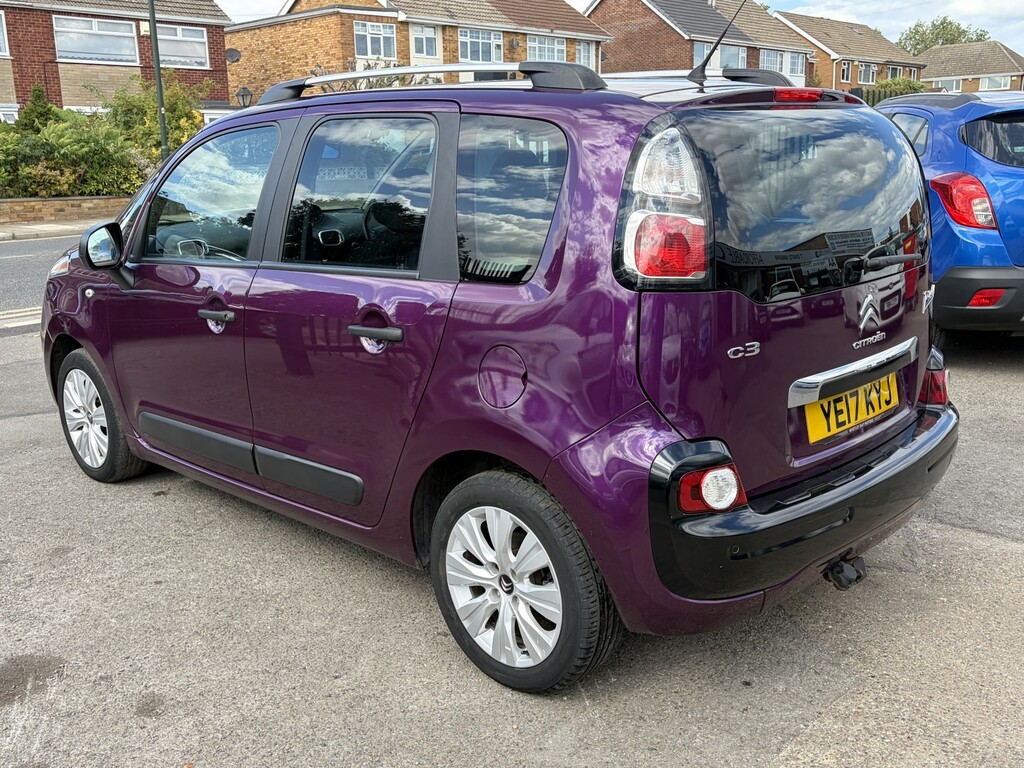 Citroen C3 Picasso Mpv 1.2 Puretech Edition 2017 Purple #4