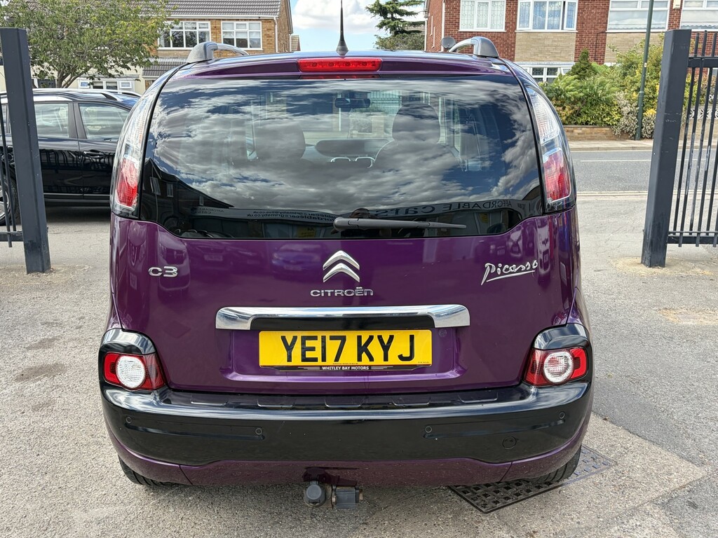 Citroen C3 Picasso Mpv 1.2 Puretech Edition 2017 Purple #5