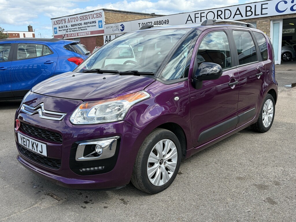 Citroen C3 Picasso Mpv 1.2 Puretech Edition 2017 Purple