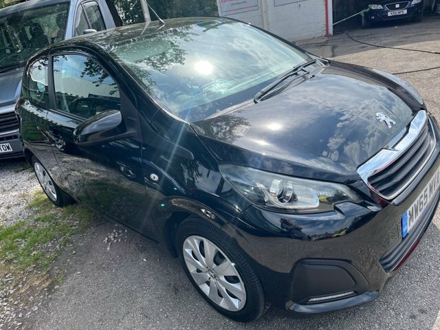 Peugeot 108 1.0 Active Hatchback Euro 6 68 Black