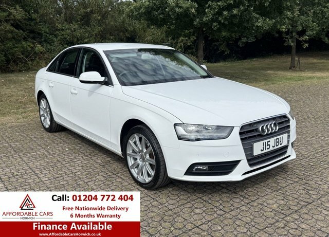 Audi A4 1.8 Tfsi Se Technik Saloon Euro White