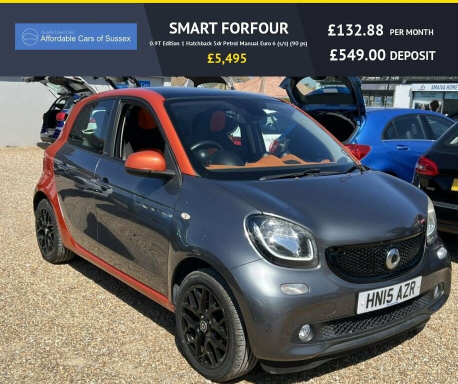 Smart Forfour Hatchback Grey #3
