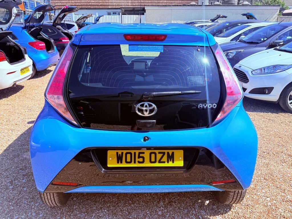 Toyota Aygo 1L X-cite Blue #4