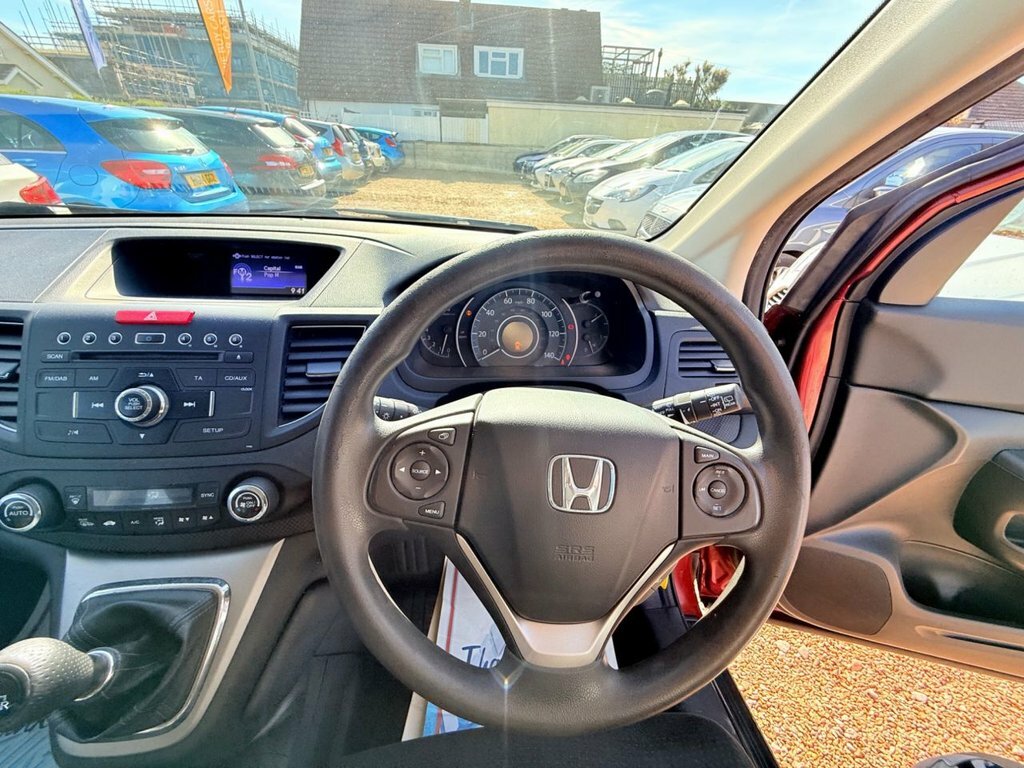 Honda Cr-V 1.6 I-dtec Se-t Suv Euro 5 Ss Red #26