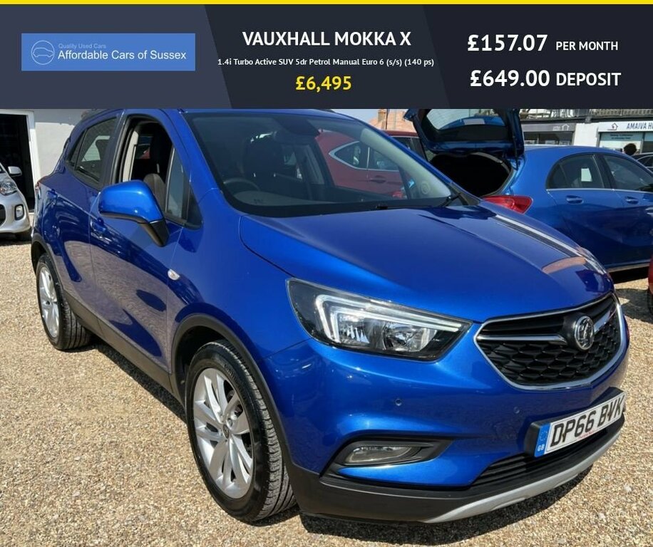 Vauxhall Mokka X 1.4L Active Blue #3