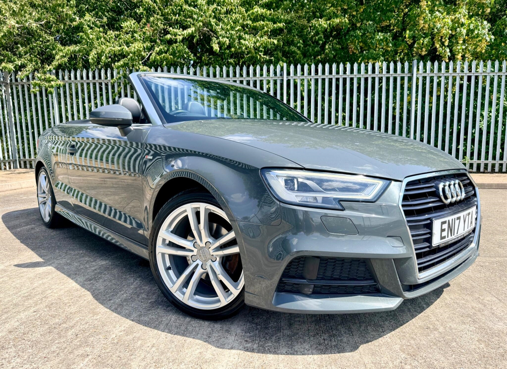 Audi Cabriolet 1.4 Tfsi Cod S Line Euro 6 Ss Grey