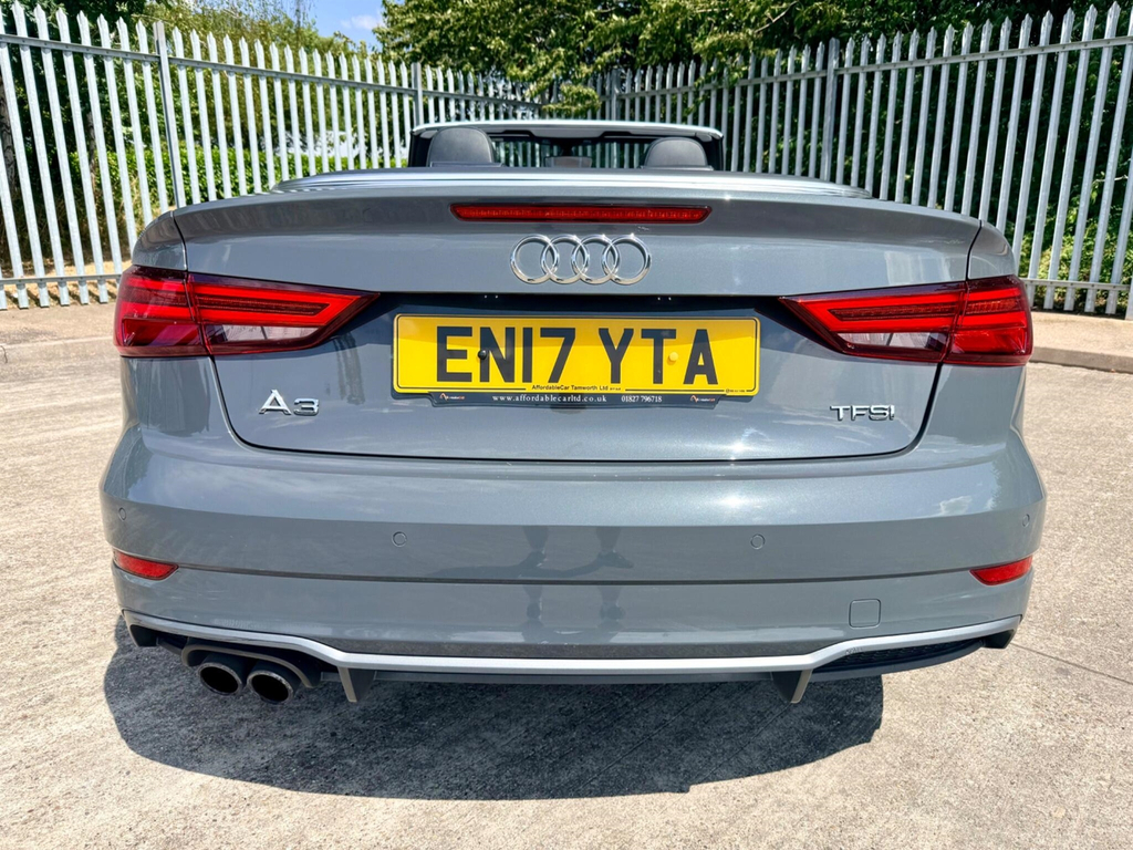 Audi Cabriolet 2.0 Tfsi S Line S Tronic Euro 6 Ss White #14