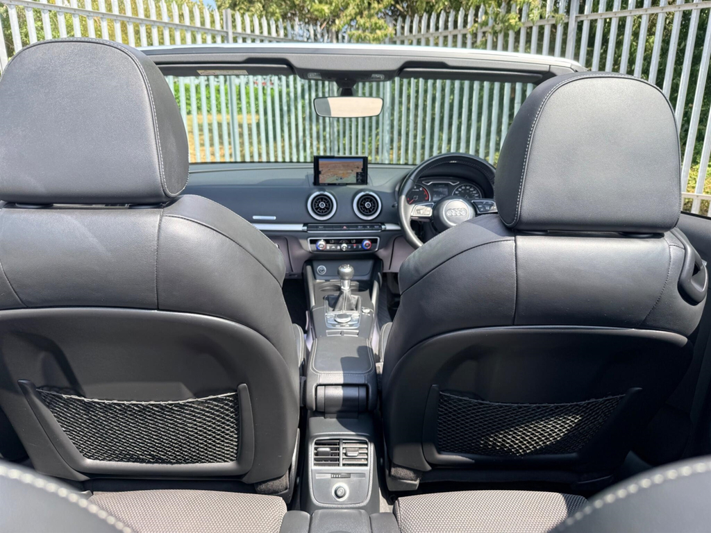 Audi Cabriolet 2.0 Tfsi S Line S Tronic Euro 6 Ss White #28
