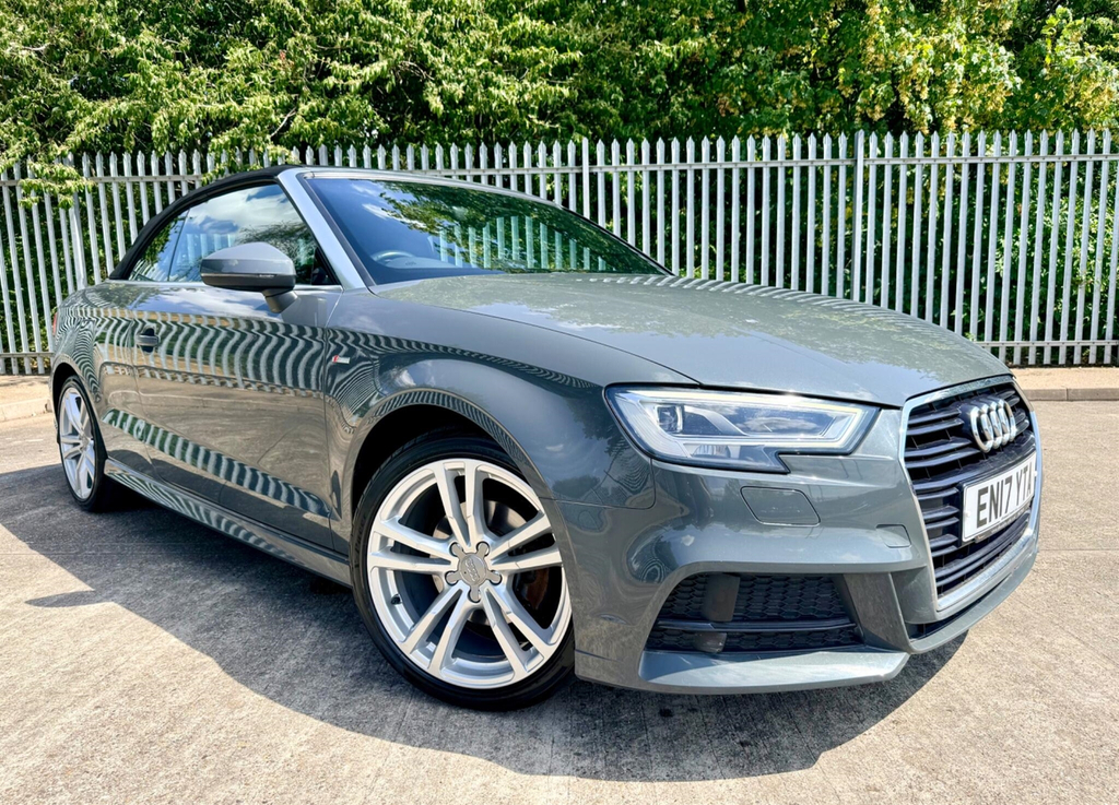 Audi Cabriolet 1.4 Tfsi Cod S Line Euro 6 Ss Grey #2