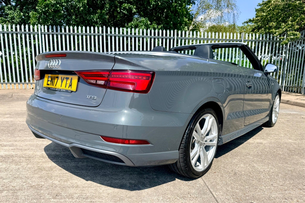 Audi Cabriolet 2.0 Tfsi S Line S Tronic Euro 6 Ss White #16