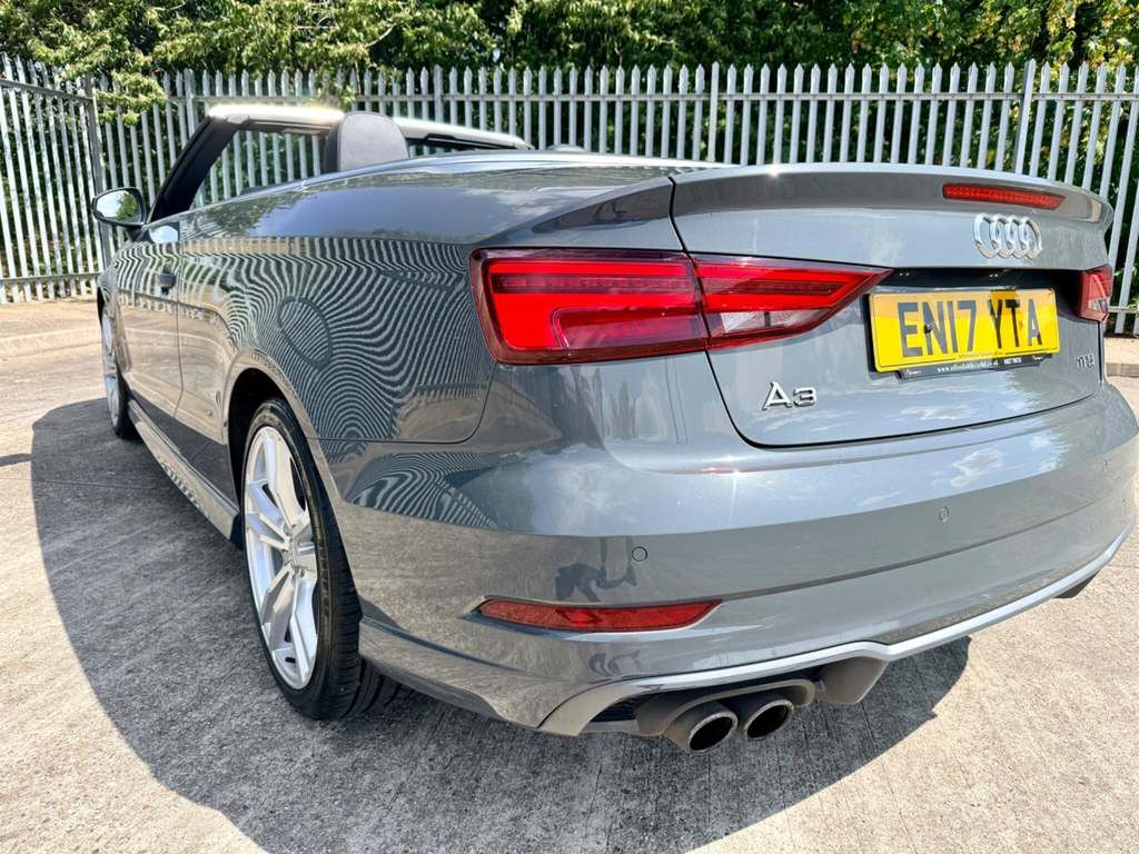 Audi Cabriolet 2.0 Tfsi S Line S Tronic Euro 6 Ss White #12