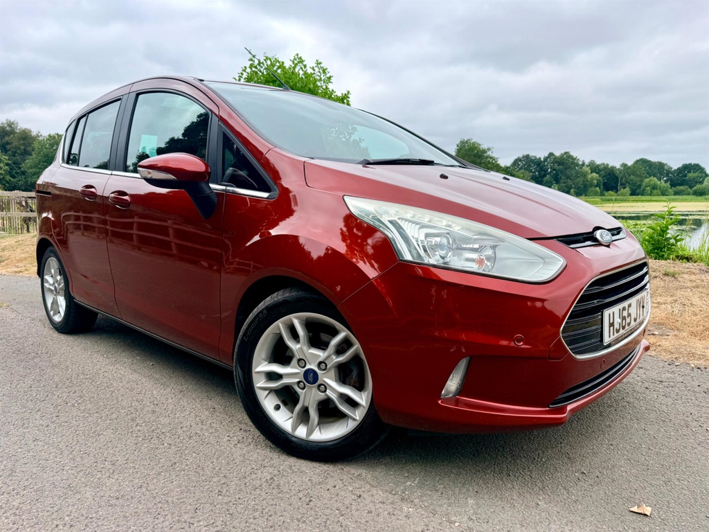 Ford B-Max 1.0T Ecoboost Titanium X Euro 5 Ss Red
