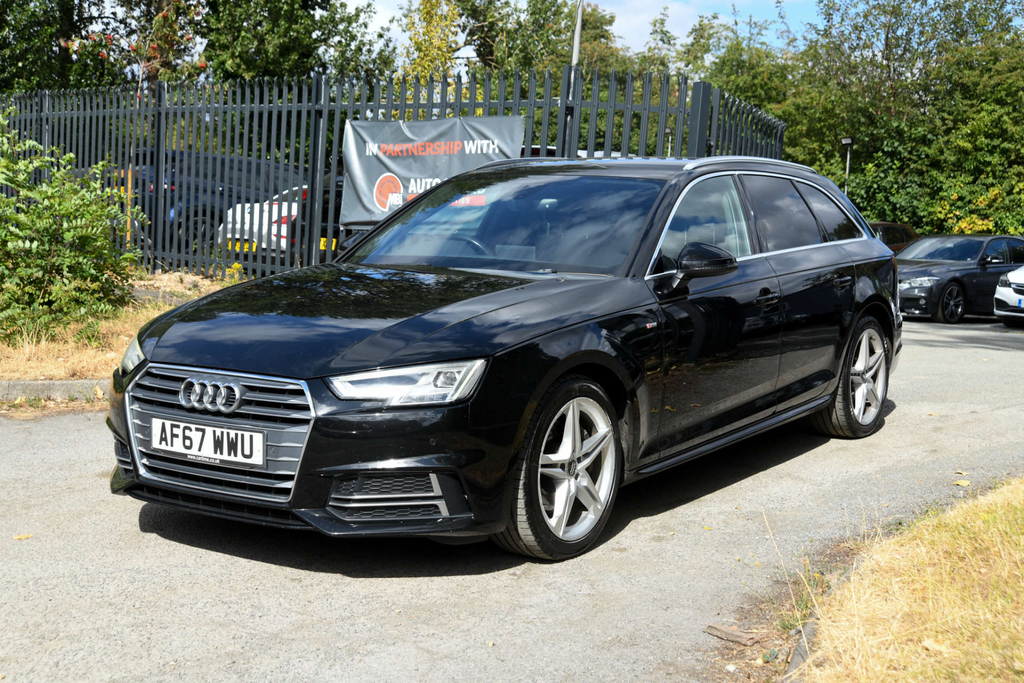 Audi A4 S Line Tdi Ultra AF67WWU Black #3