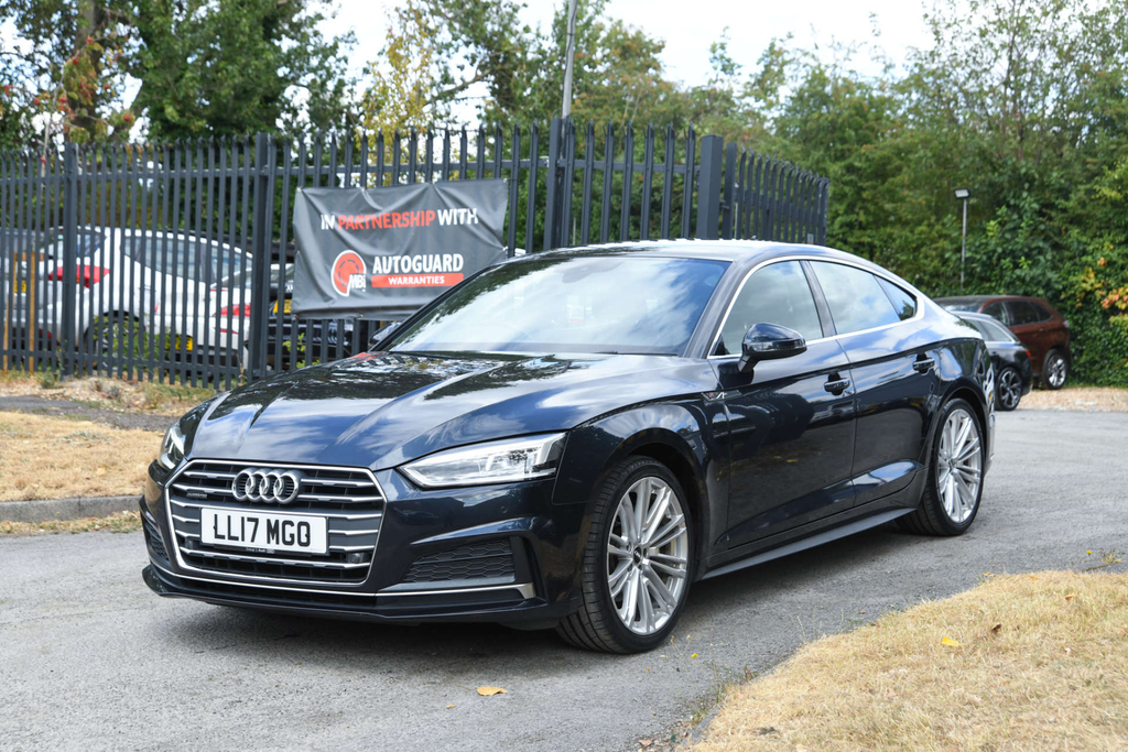 Audi A5 Sportback Tdi S Line Quattro 4Wd Blue #3