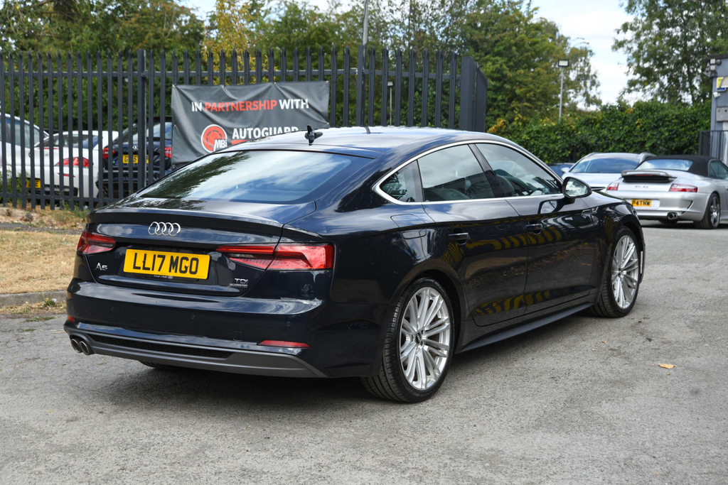 Audi A5 Sportback Tdi S Line Quattro 4Wd Blue #6