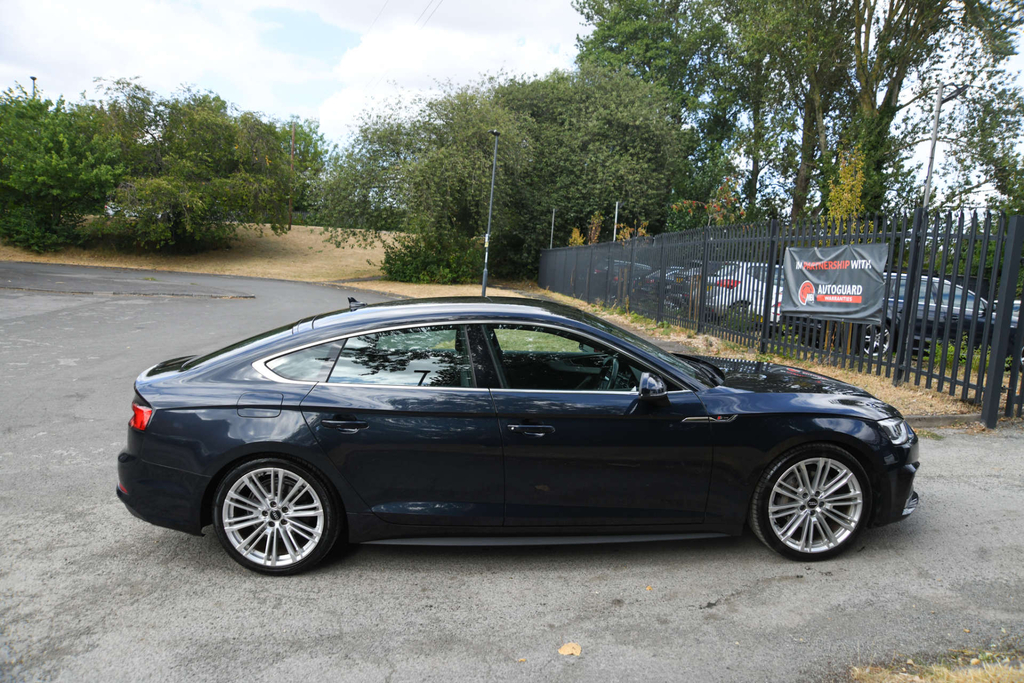 Audi A5 Sportback Tdi S Line Quattro 4Wd Blue #5