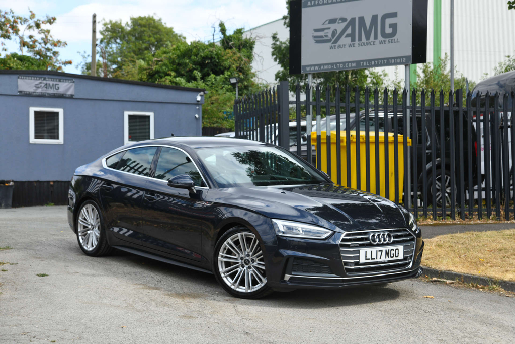 Audi A5 Sportback Tdi S Line Quattro 4Wd Blue
