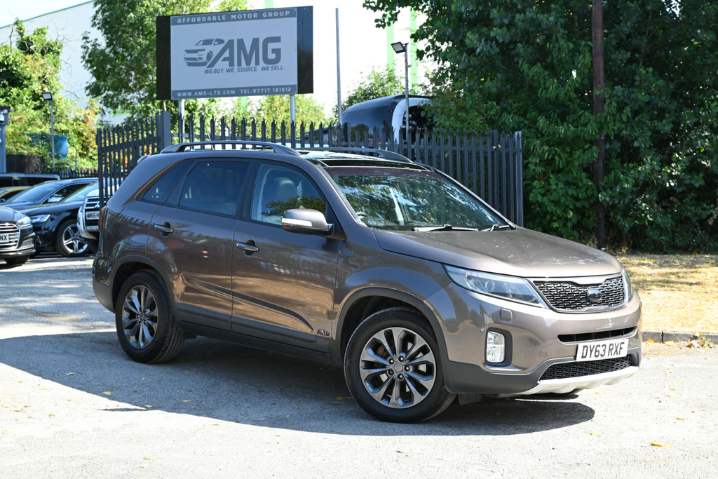 Kia Sorento Kx-3 Sat Nav Crdi 4X4 4Wd Brown #4