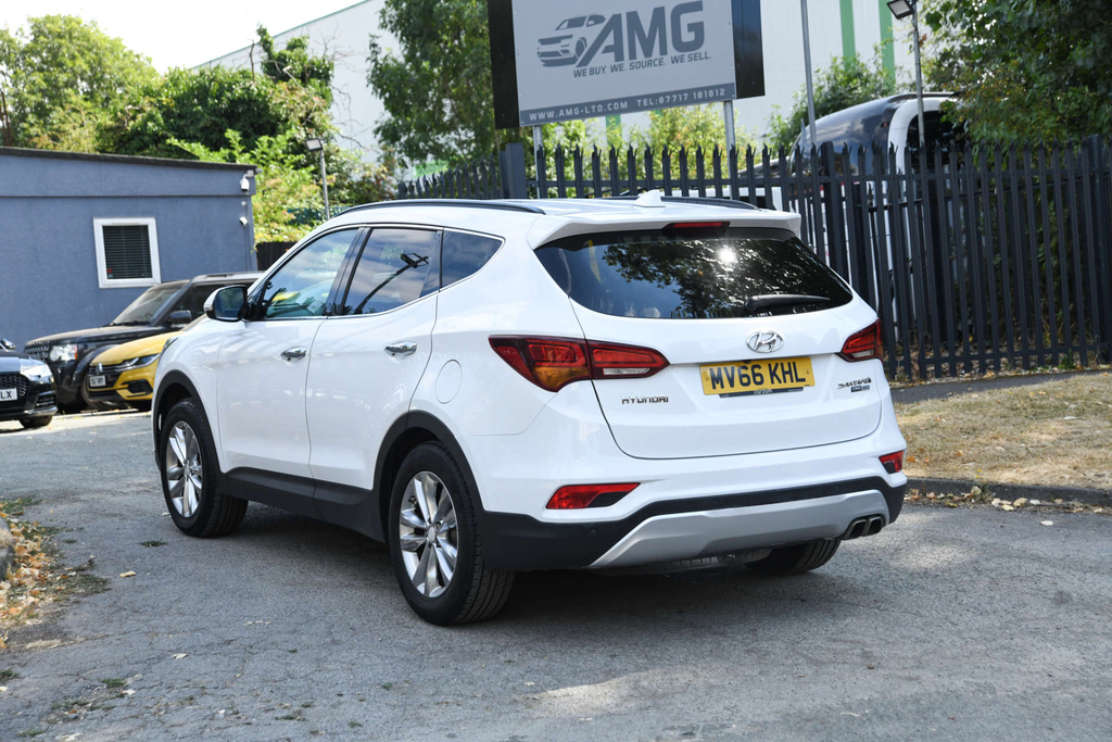 Hyundai Santa Fe Suv 2.2 Crdi Blue Drive Premium 4Wd Euro 6 Ss 5 Blue #8
