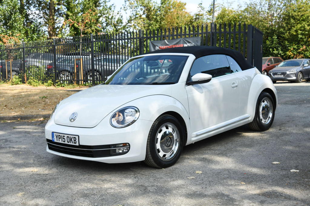 Volkswagen Beetle Design Tdi YP15OKB White #5