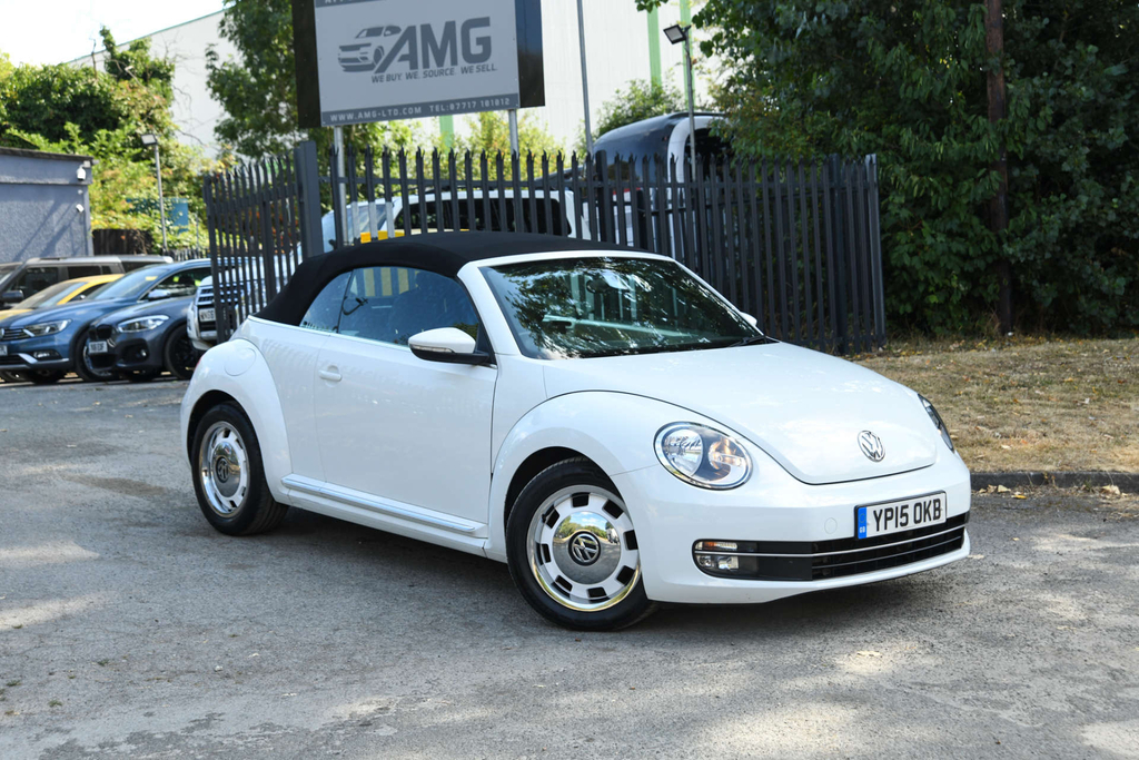 Volkswagen Beetle Design Tdi YP15OKB White #2
