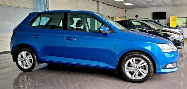 Skoda Fabia 2019 1.0 Se Hatchback Euro 6 S Blue #6