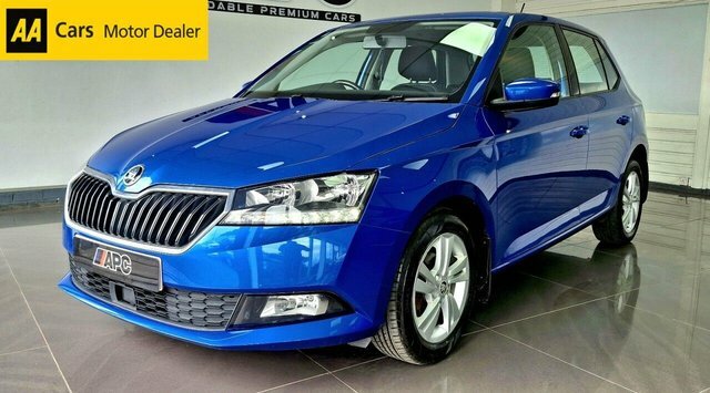Skoda Fabia 2019 1.0 Se Hatchback Euro 6 S Blue