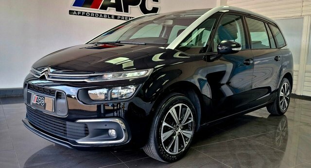 Citroen Grand C4 Picasso 2017 1.6 Bluehdi Feel Mpv Euro 6 Black