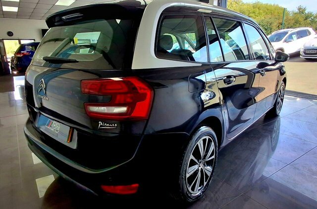 Citroen Grand C4 Picasso 2017 1.6 Bluehdi Feel Mpv Euro 6 Black #4