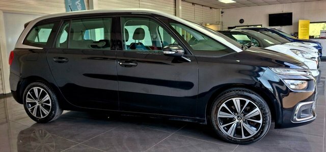 Citroen Grand C4 Picasso 2017 1.6 Bluehdi Feel Mpv Euro 6 Black #5
