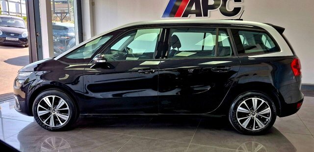 Citroen Grand C4 Picasso 2017 1.6 Bluehdi Feel Mpv Euro 6 Black #2