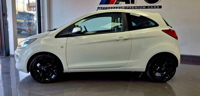 Ford KA 2015 1.2 Zetec White Edition Hatchback White #2