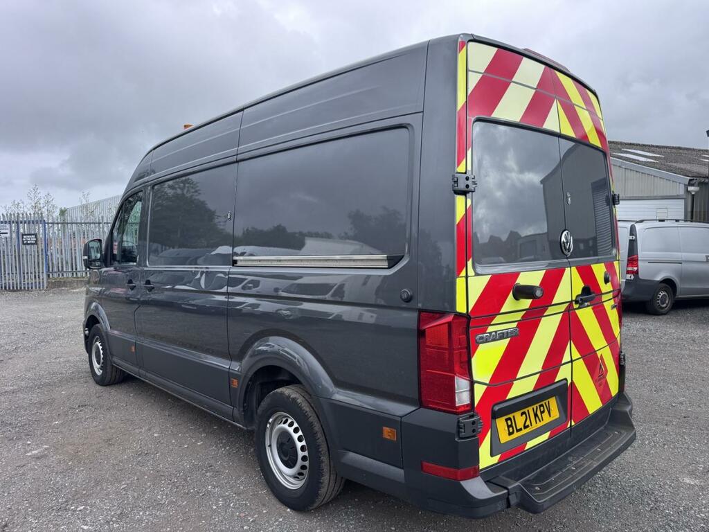 Volkswagen Crafter 2.0 Tdi 140Ps Trendline Business Pack High Roof Va White #8