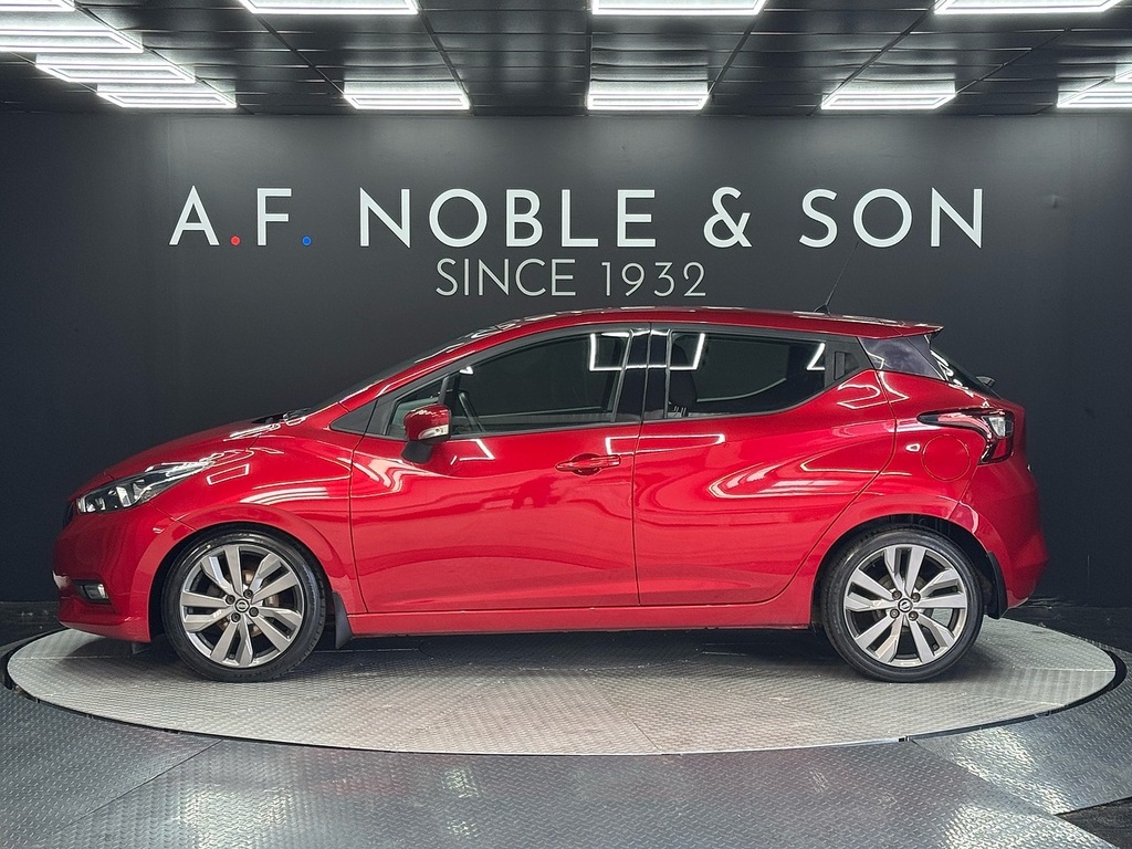 Nissan Micra Dig-t Acenta U1007 Ulez Red #2