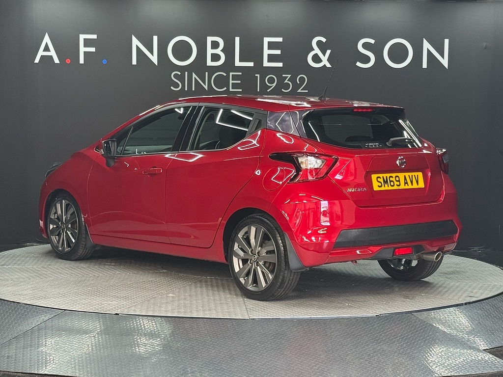 Nissan Micra Dig-t Acenta U1007 Ulez Red #5